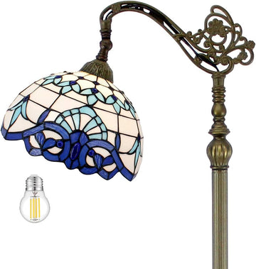 Floor Lamp Base Replacement Only Werfactory® For Tiffany Stained Glass Lampshade